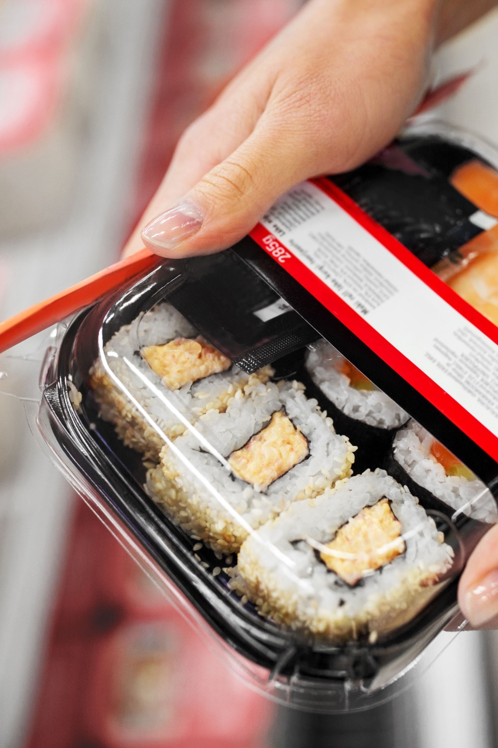 storing sushi