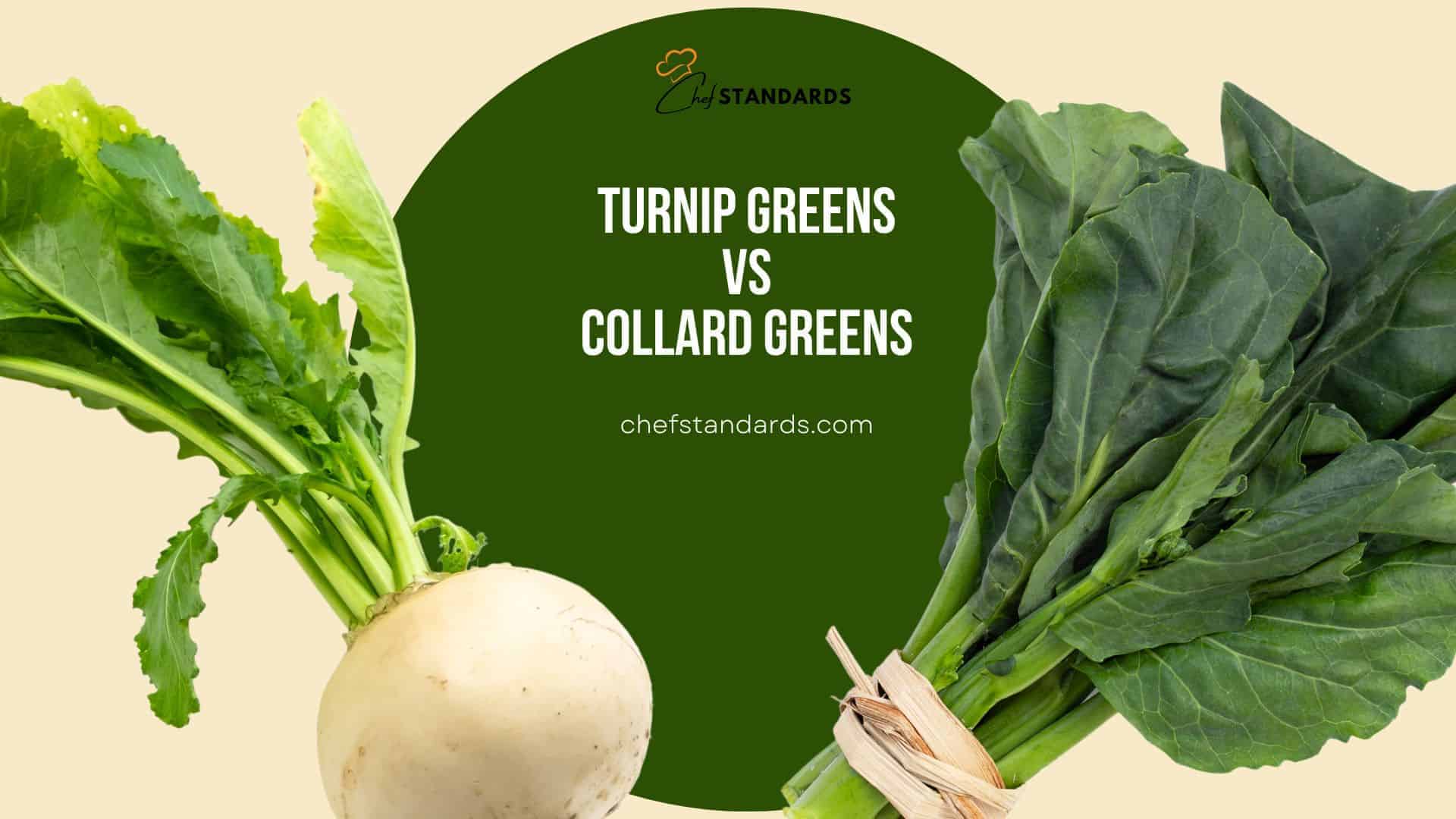 turnip greens vs collard greens