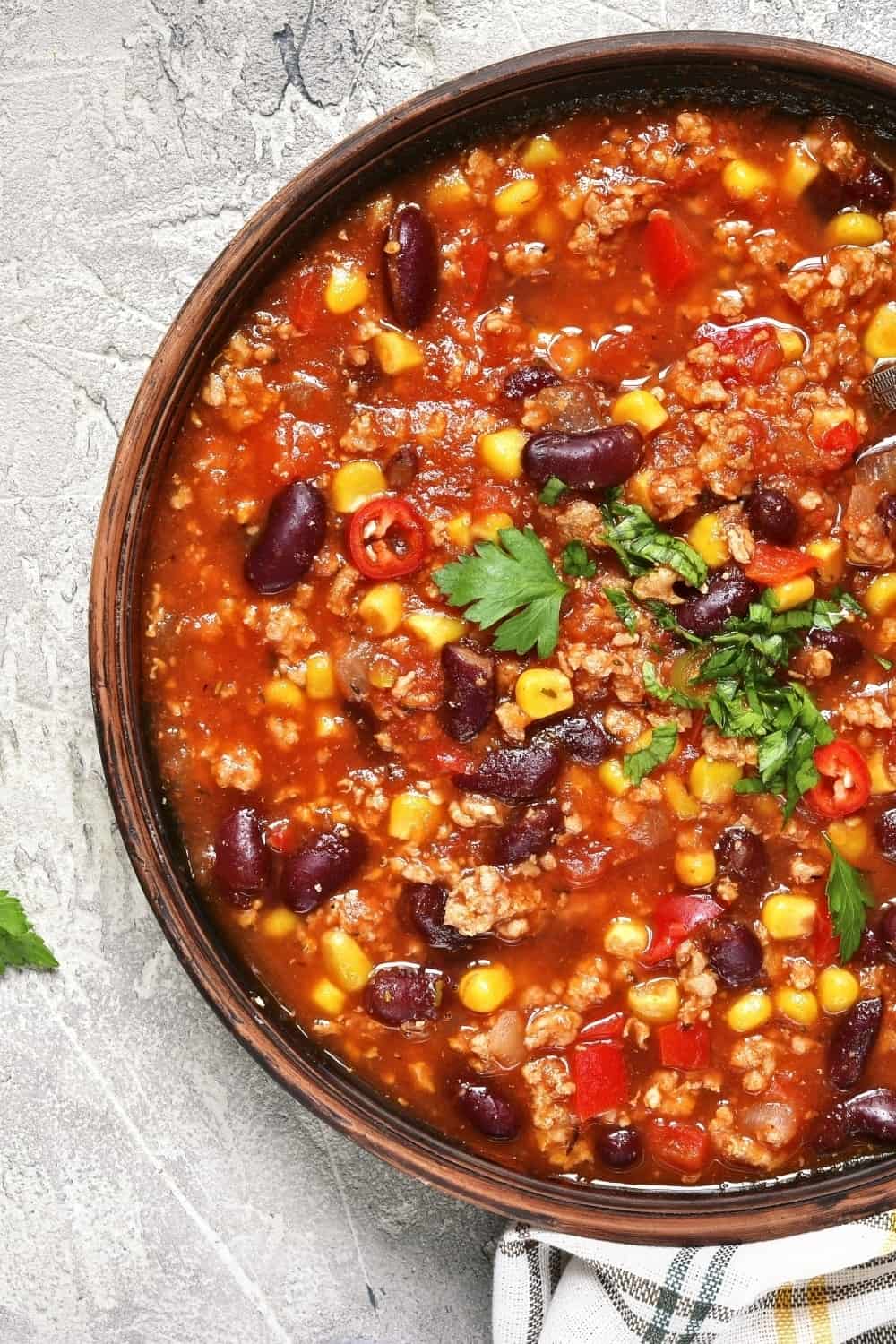 Plat de chili