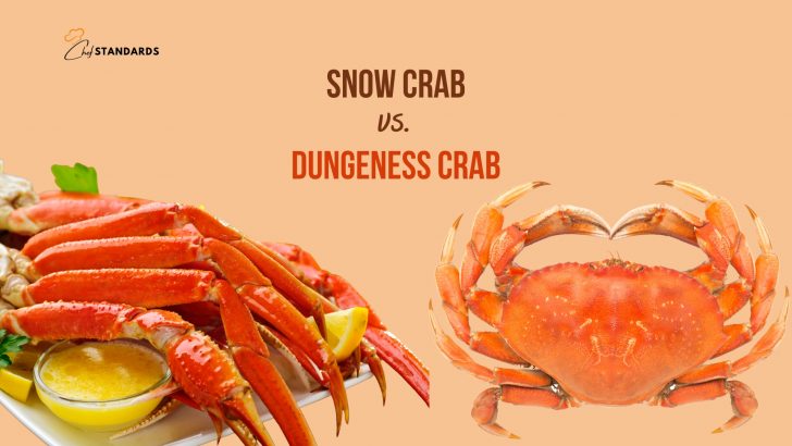 Cooking With Snow Crab Vs Dungeness Crab (16 Differences)