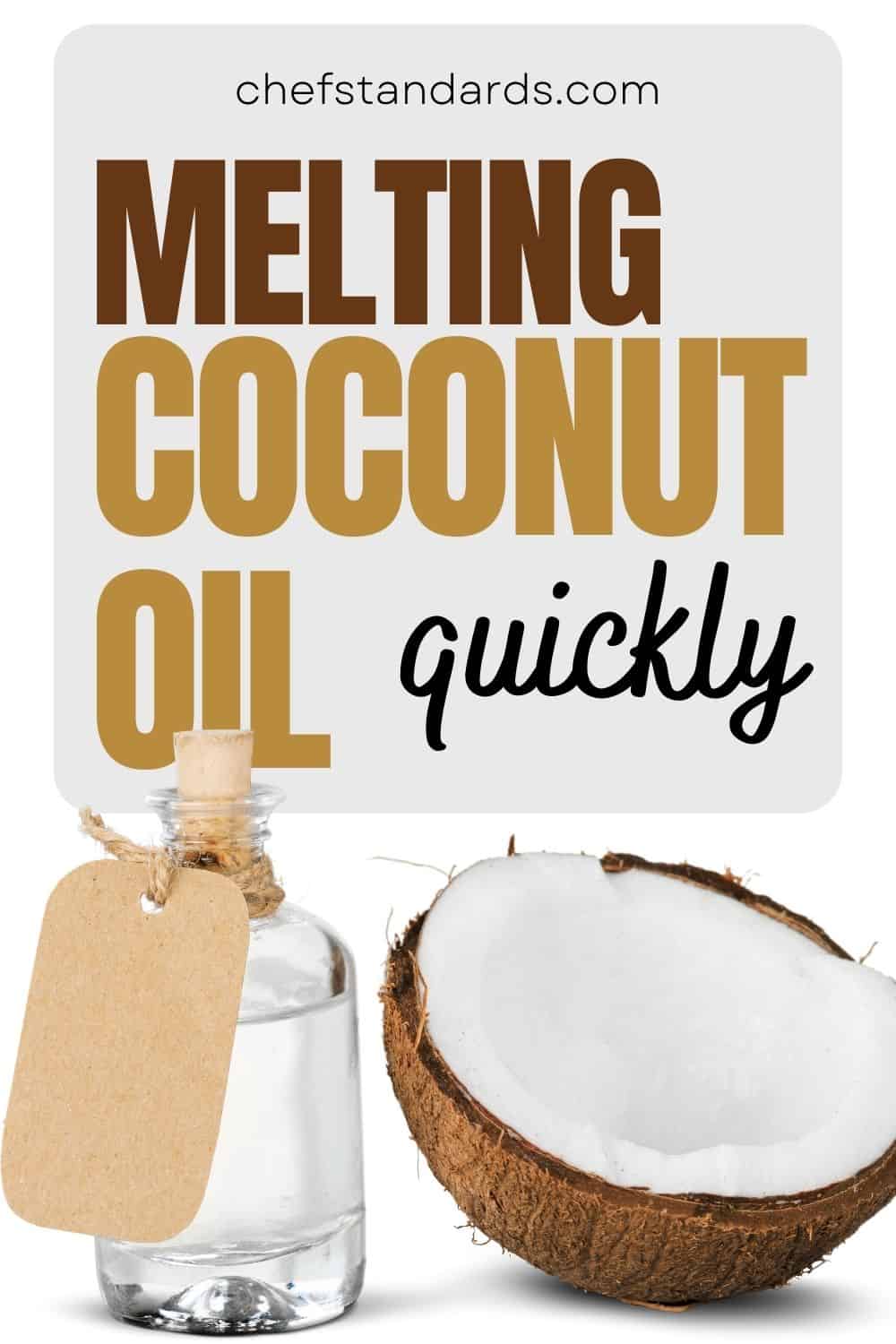 How To Melt Coconut Oil In 5 Different Ways 