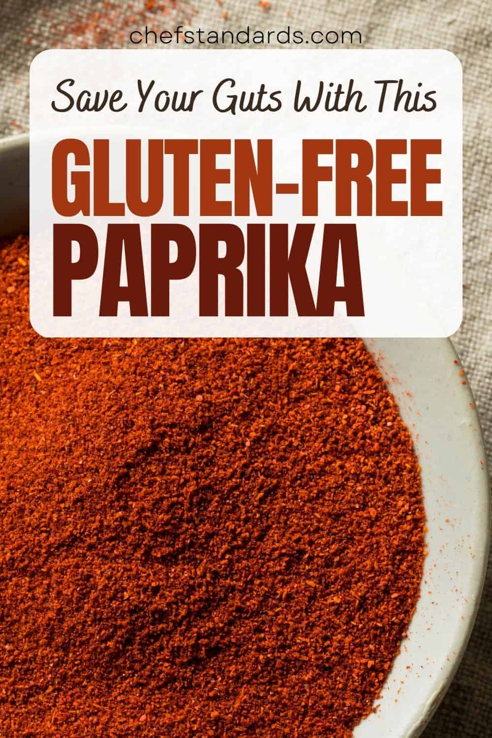 Ist Paprika glutenfrei Wo findet man glutenfreien Paprika?