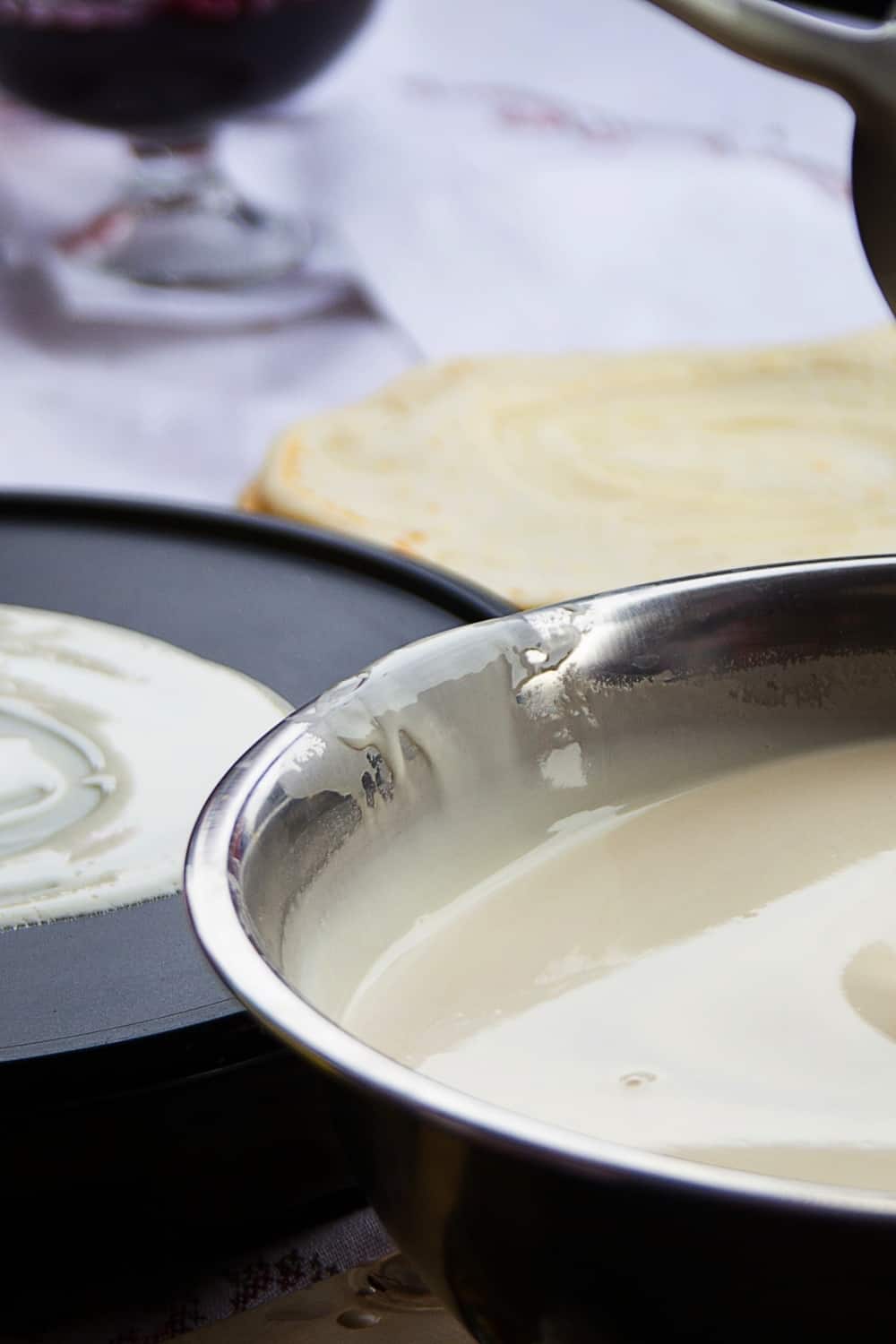 Pancake Mix in bowl