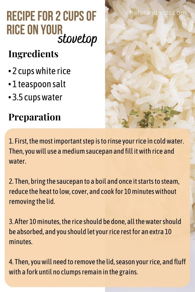 2 Cups Of Rice How Much Water? Recipe + Answer