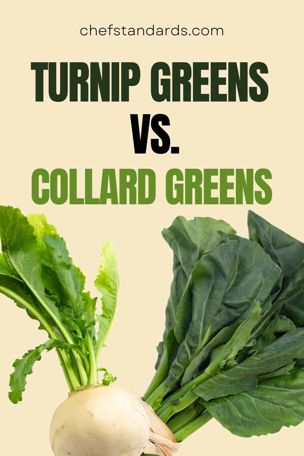 Turnip Greens vs Collard Greens 4 Differences To Set Apart