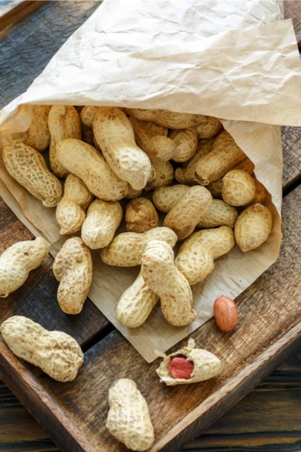 Cacahuètes non décortiquées