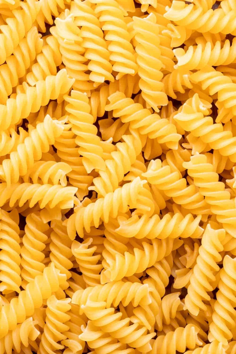 fresh Fusilli pasta