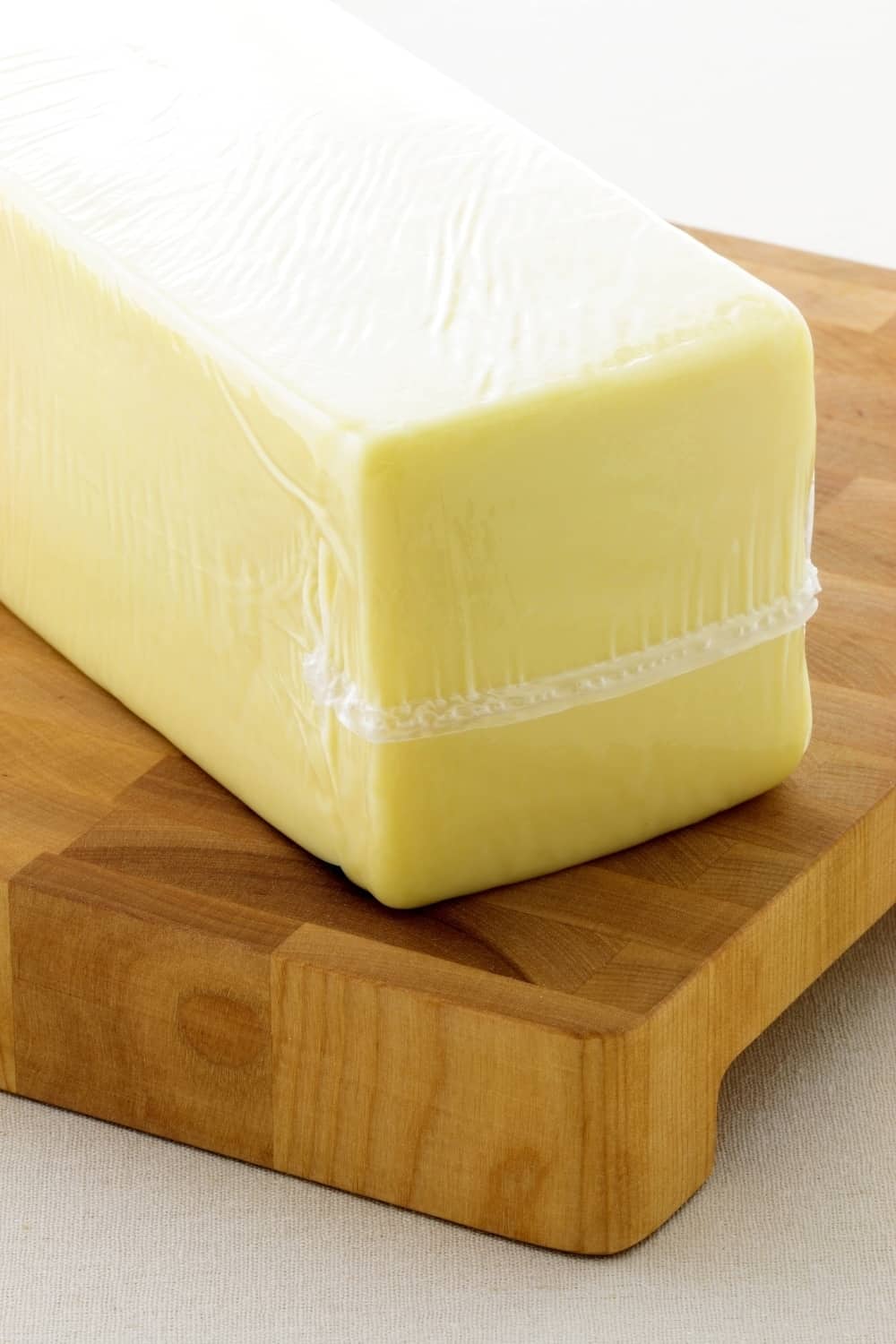 mozzarella cheese block