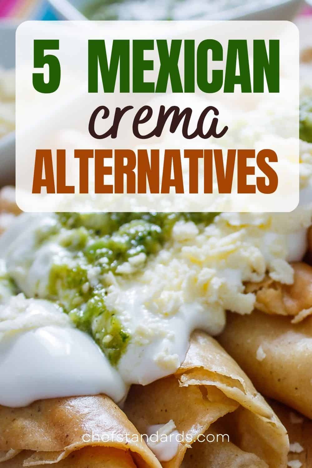 4 succédanés savoureux de la crème mexicaine + recette simple