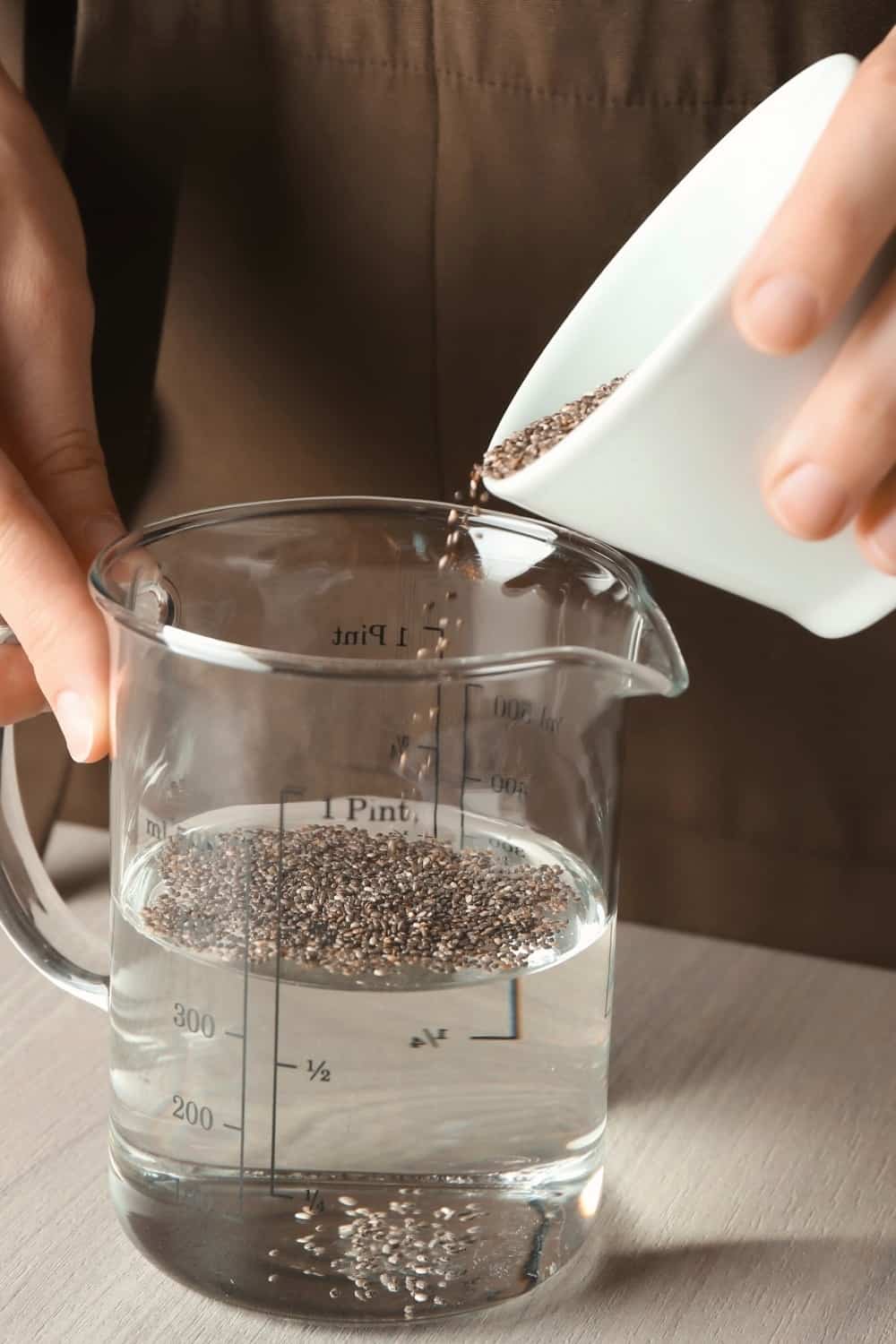 Chia Seeds And Water