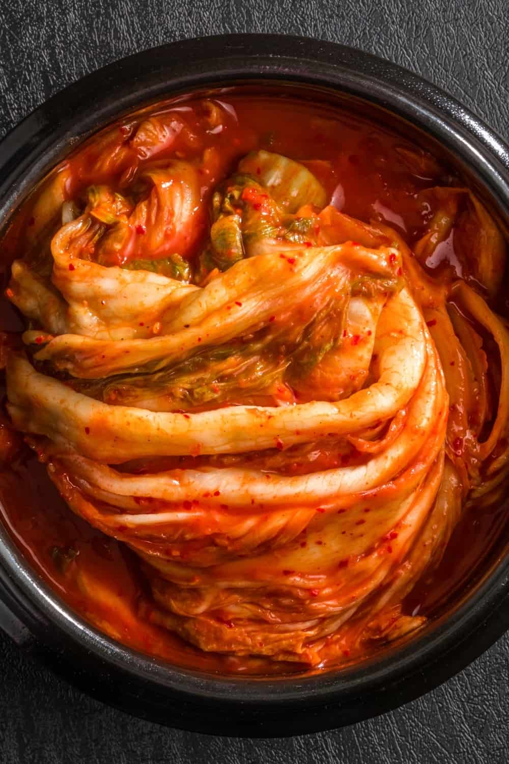 Kimchi of the Chinese cabbage