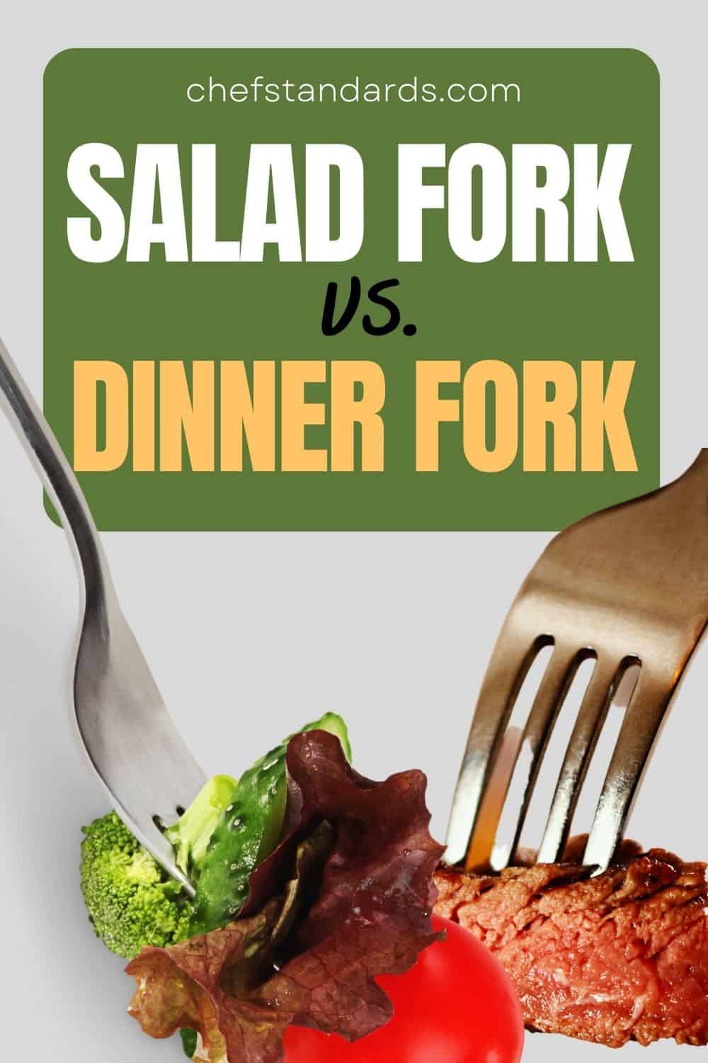 Salad Fork Vs Dinner Fork 6 Key Differences Between Forks
