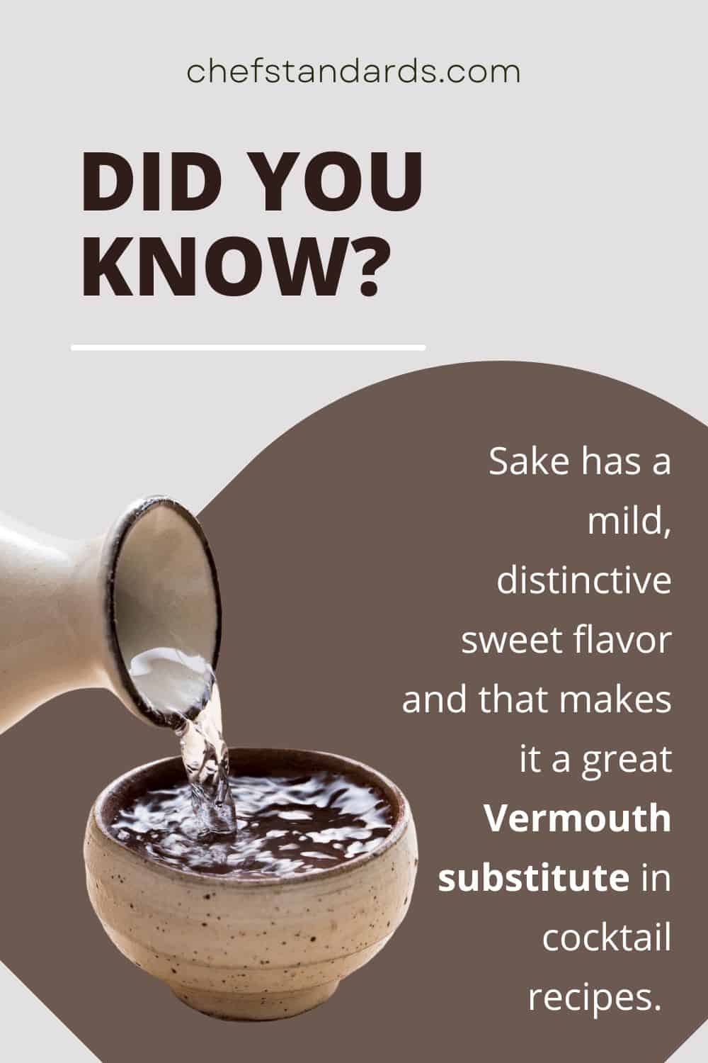 Vermouth substitute - did you know infographic