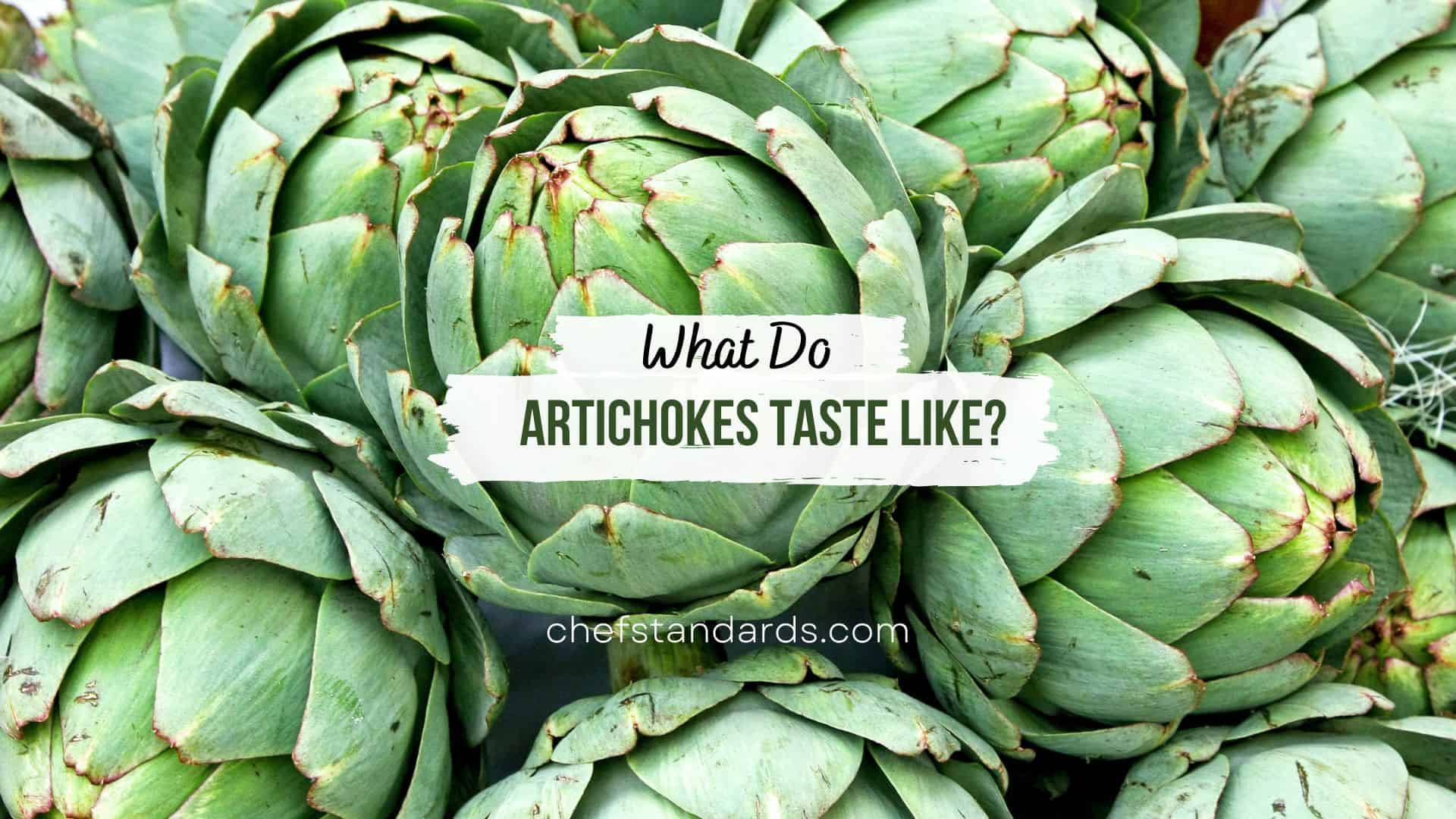 artichokes taste