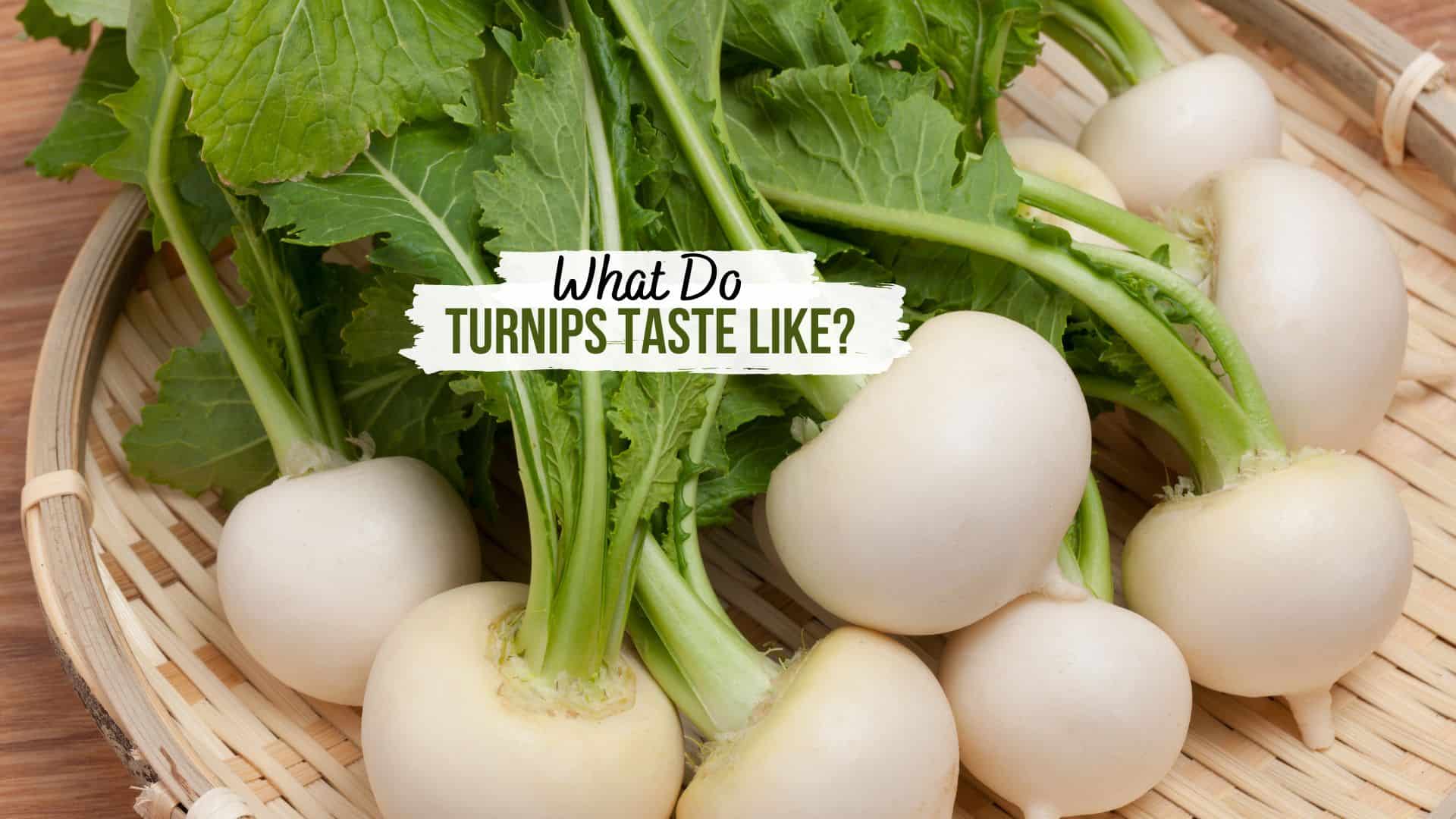 photo of turnips in a basket