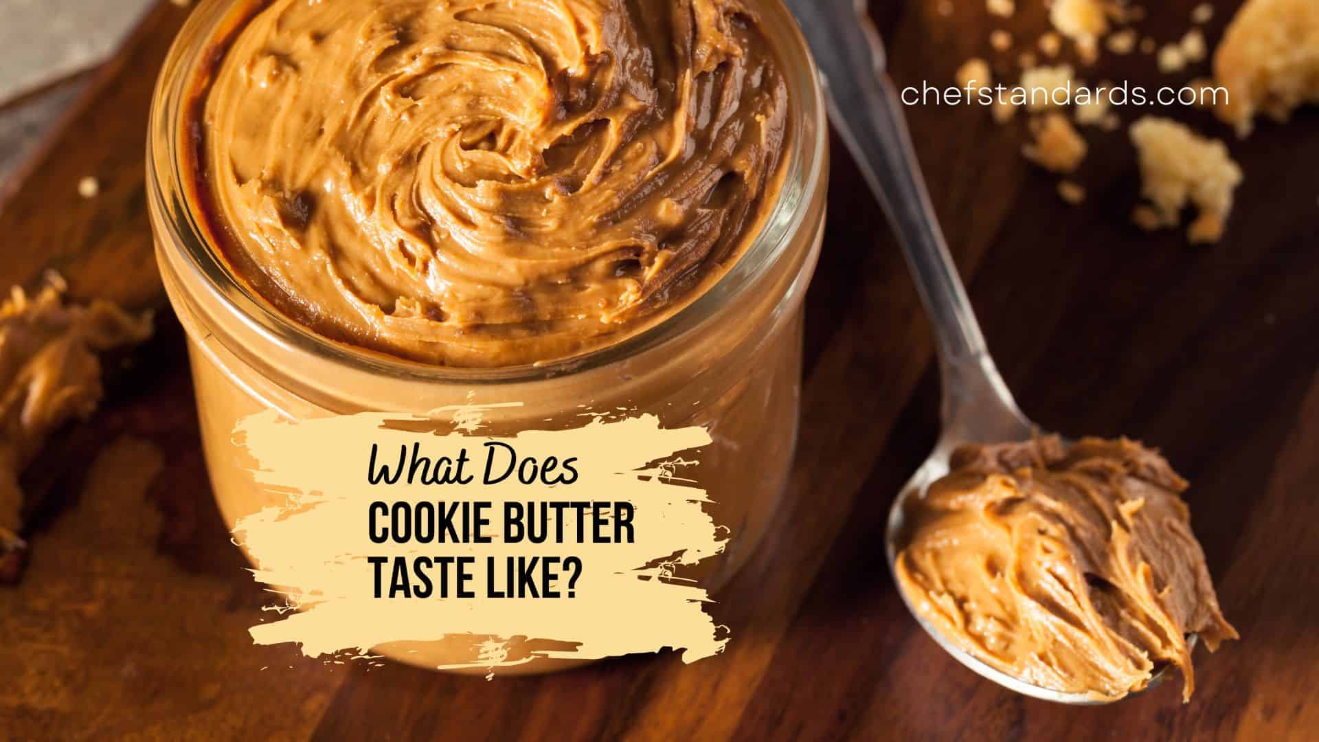 what does taste cookie butter