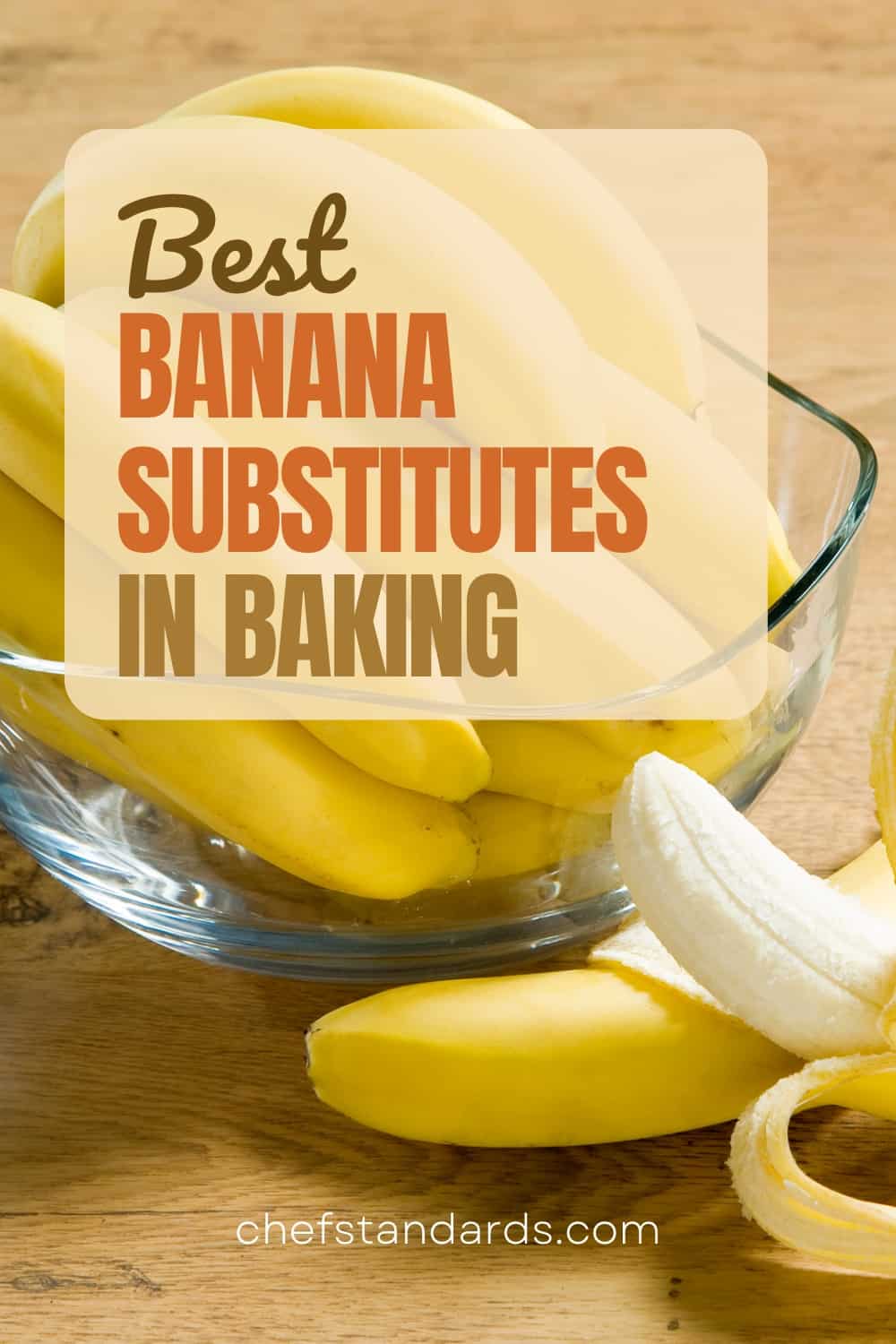 best banana substitutes in baking pinterest image
