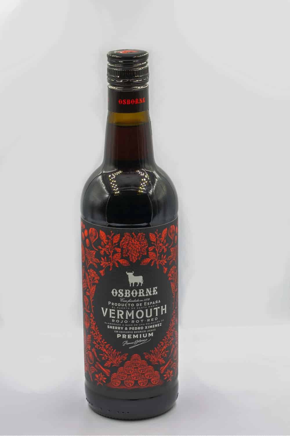 bottle of Vermouth