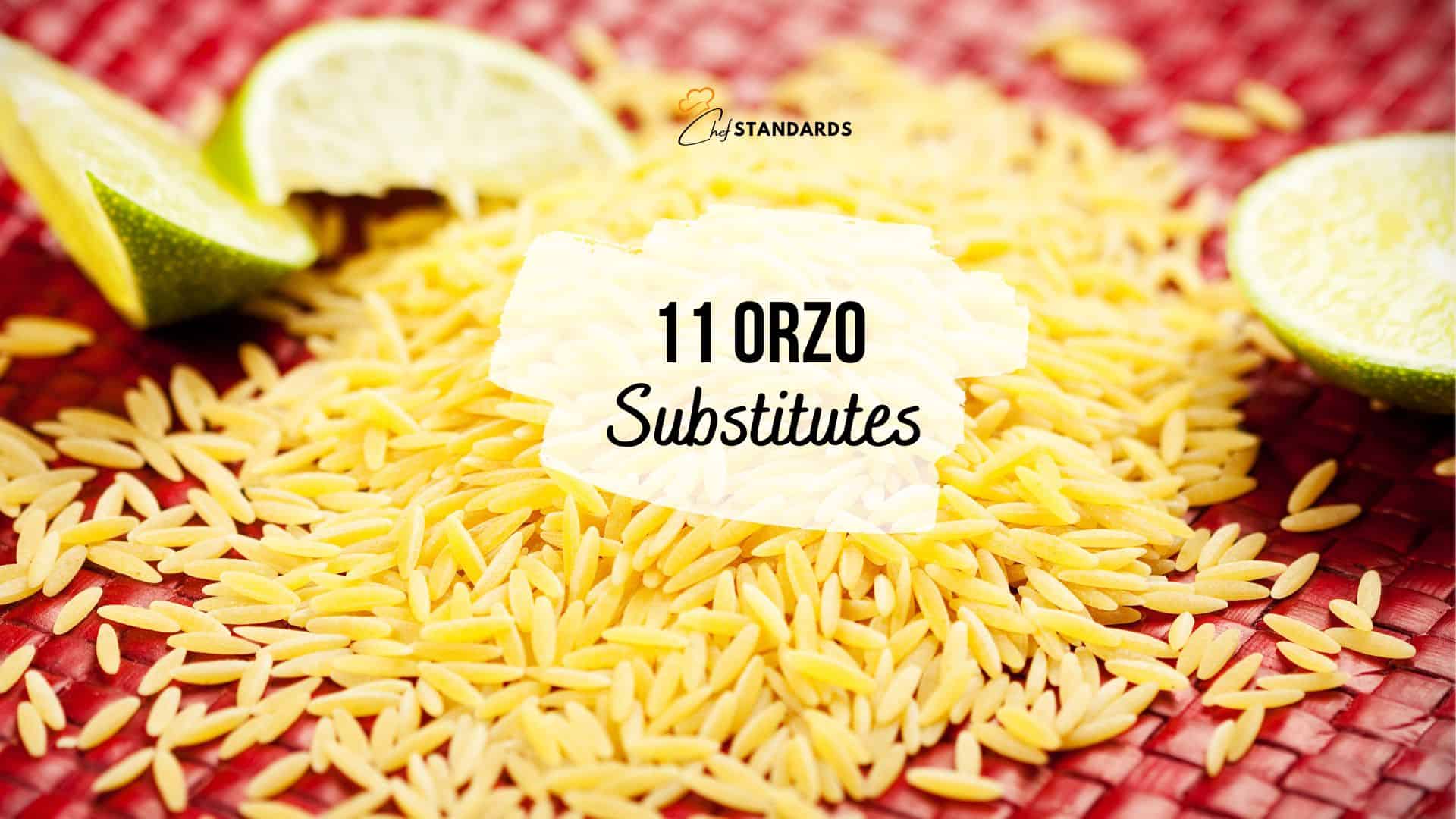 11 Orzo Substitutes