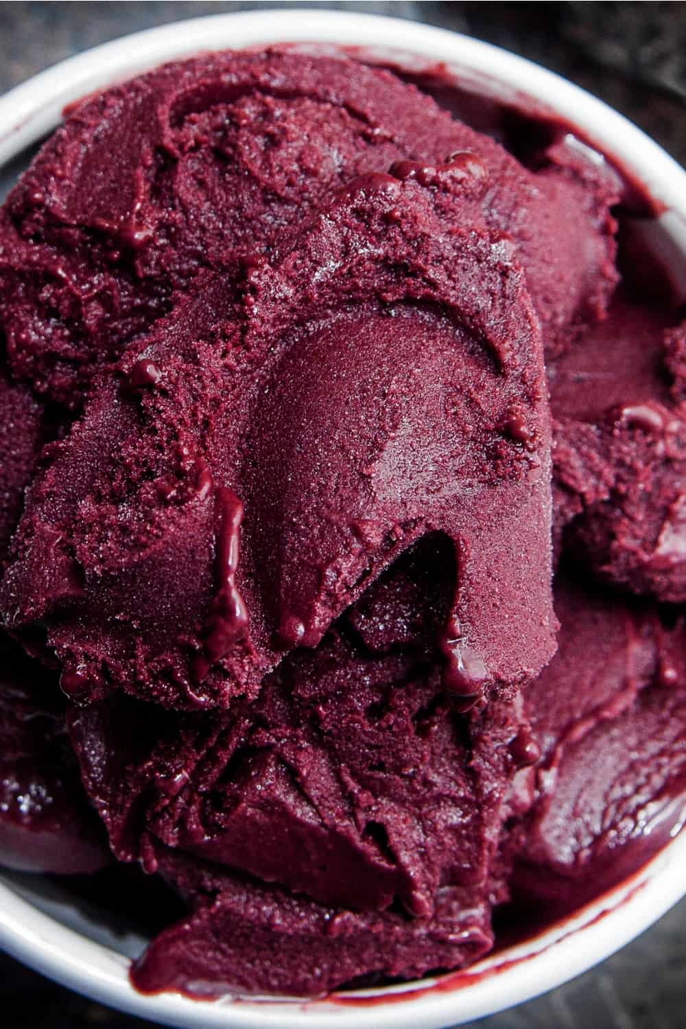 acai ice cream