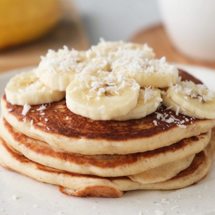 receta de tortitas de plátano sin gluten