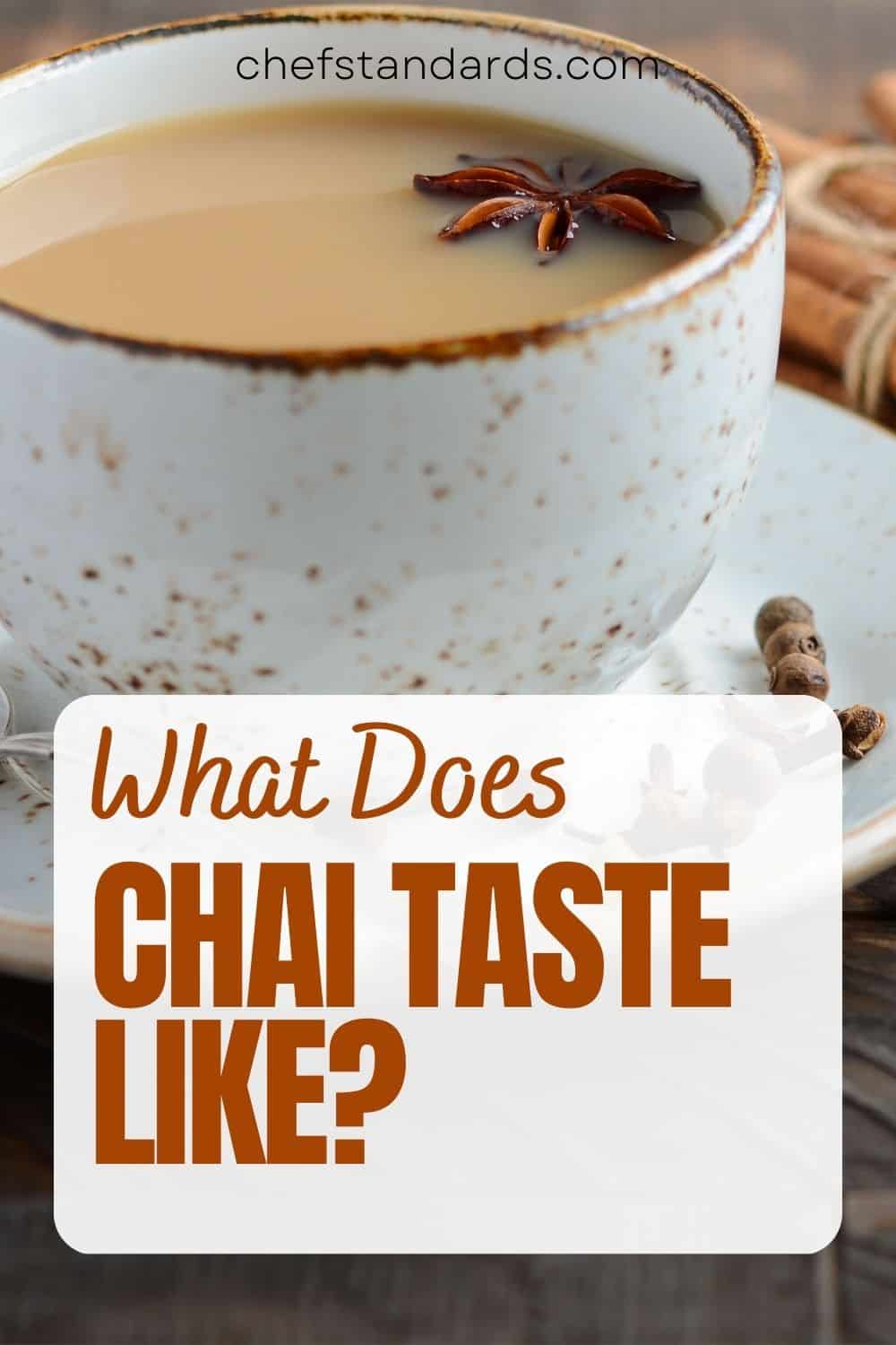 Mi visión general del complejo perfil de sabor del Chai