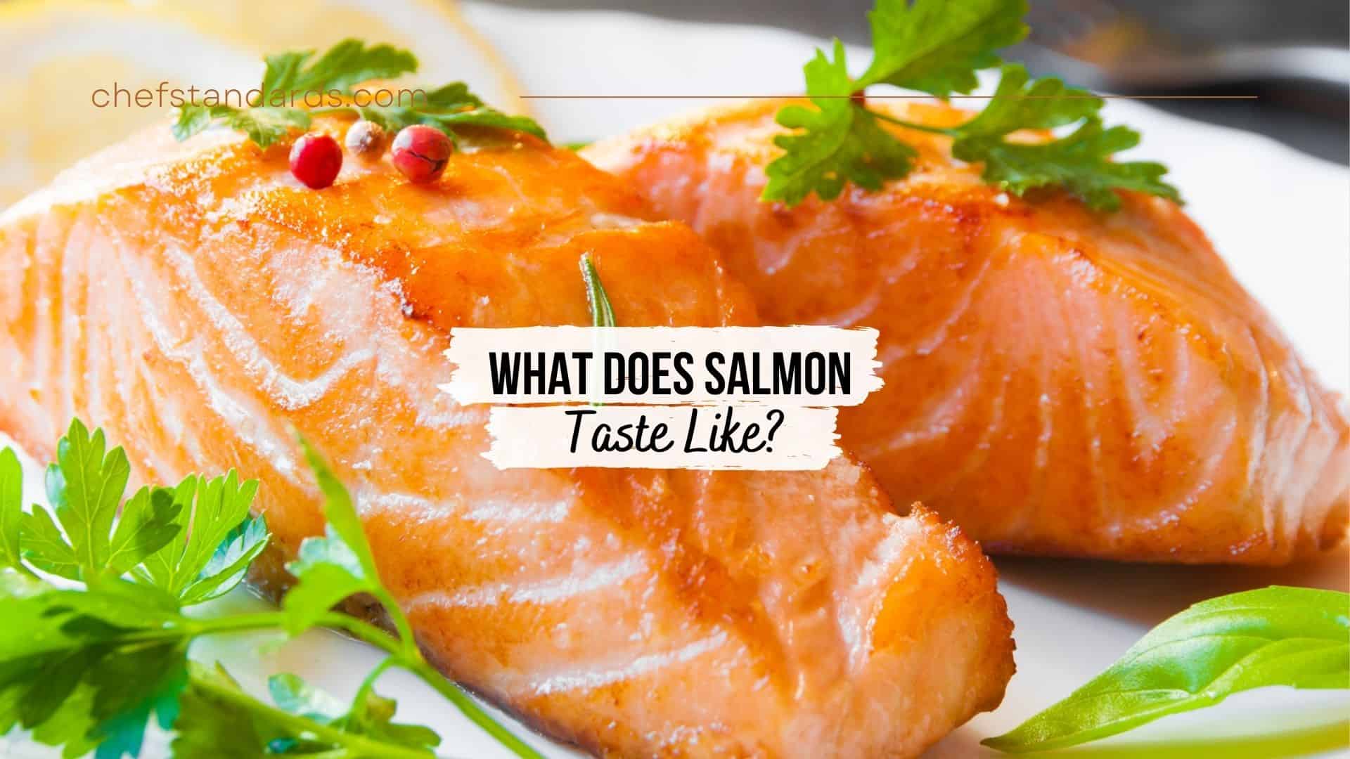 salmon taste