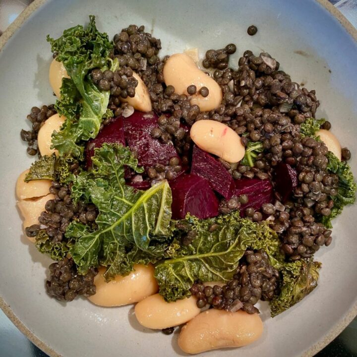 Butter Beans With Kale, Lemon, Chilli, And Garlic