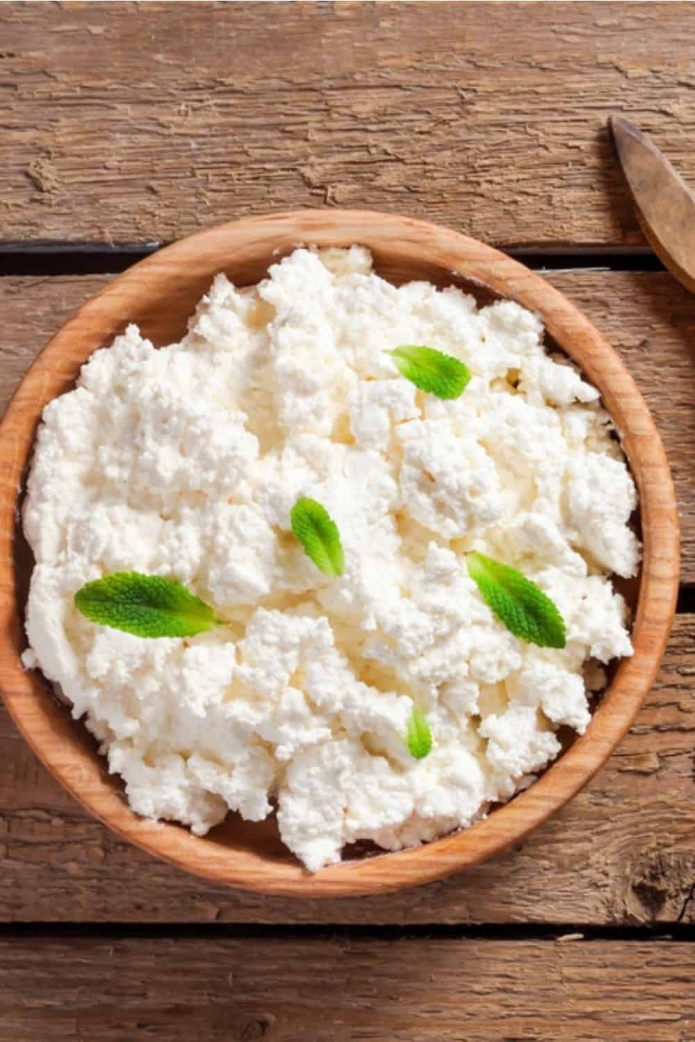 ricotta in una ciotola