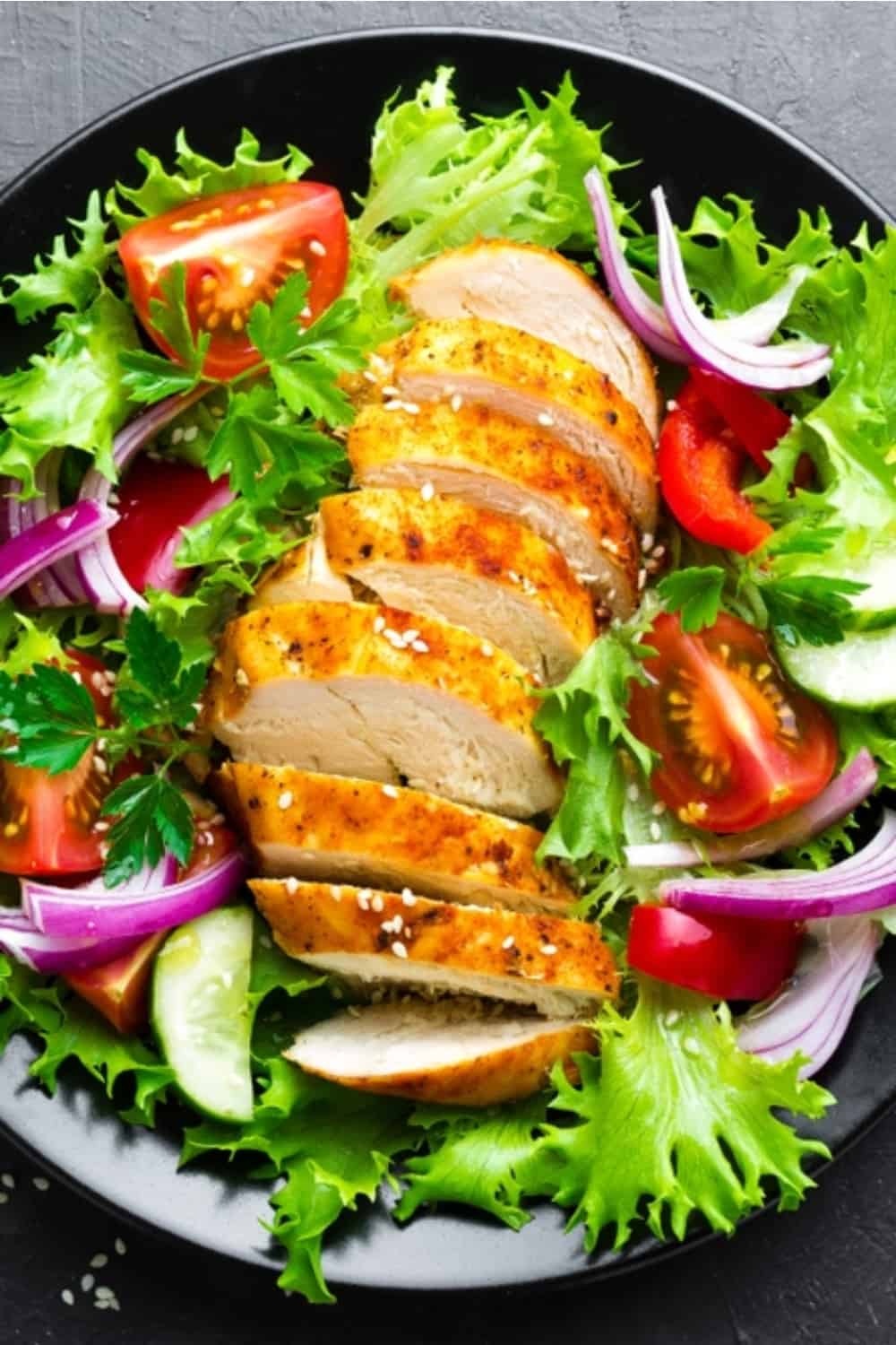 deliciosa salada de frango