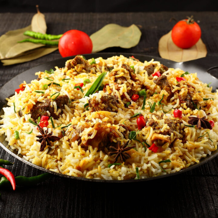 Biryani d'agneau