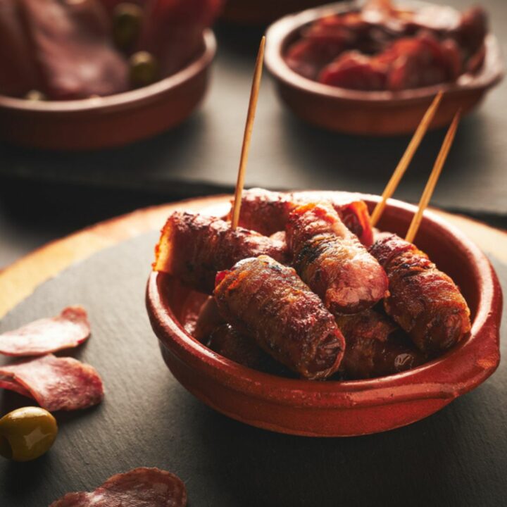 Bacon-Wrapped Dates