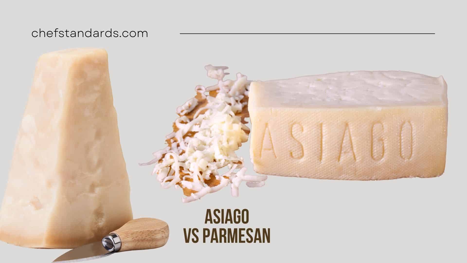 Différences entre l'asiago et le parmesan