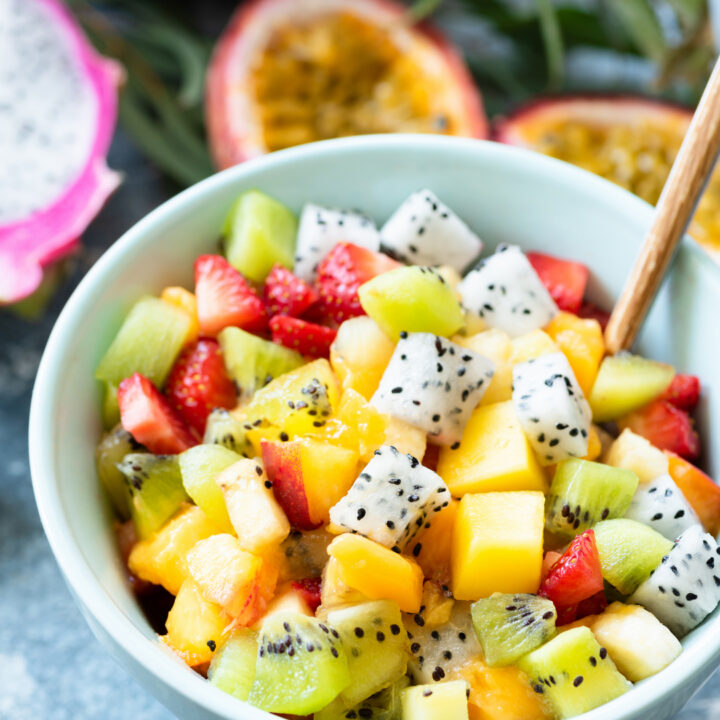 Salada de frutos do dragão