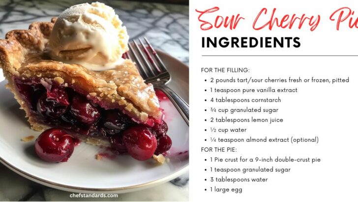 Make Your Summer Sweeter With This Sour Cherry Pie