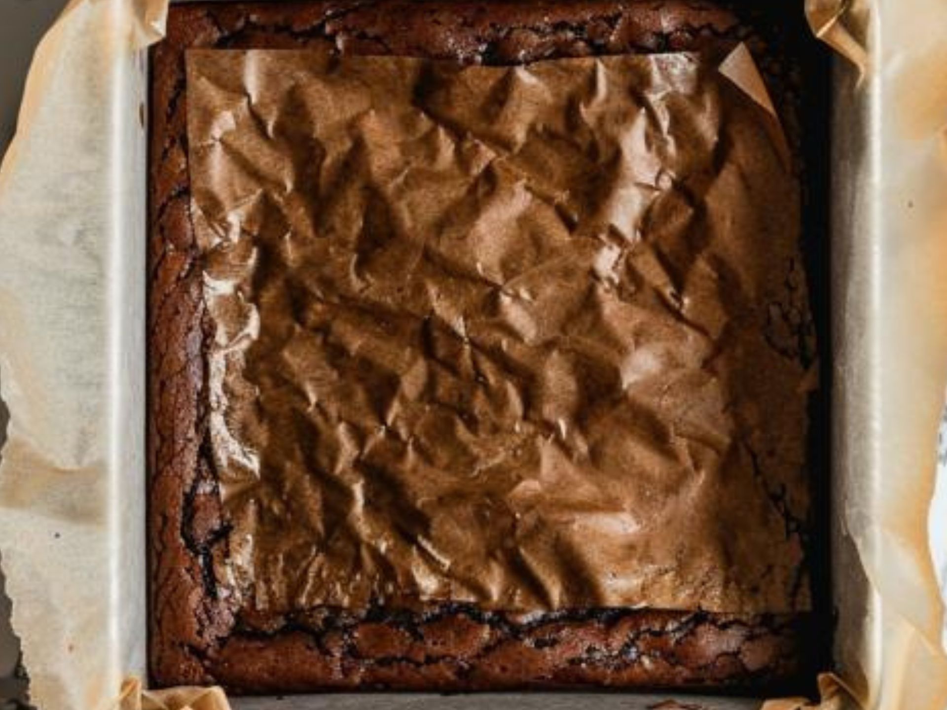 baked snickers fudge brownie