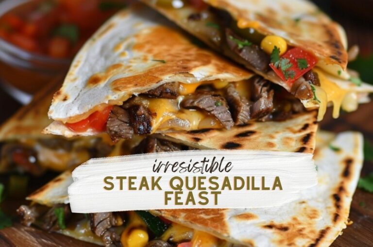 Irresistible Steak Quesadilla Feast