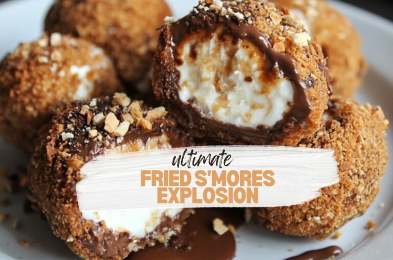 Ultimate Fried S’mores Explosion