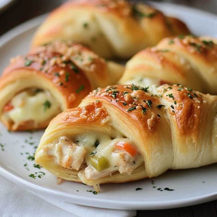 Chicken Stuffed Crescent Rolls To Impress 8220