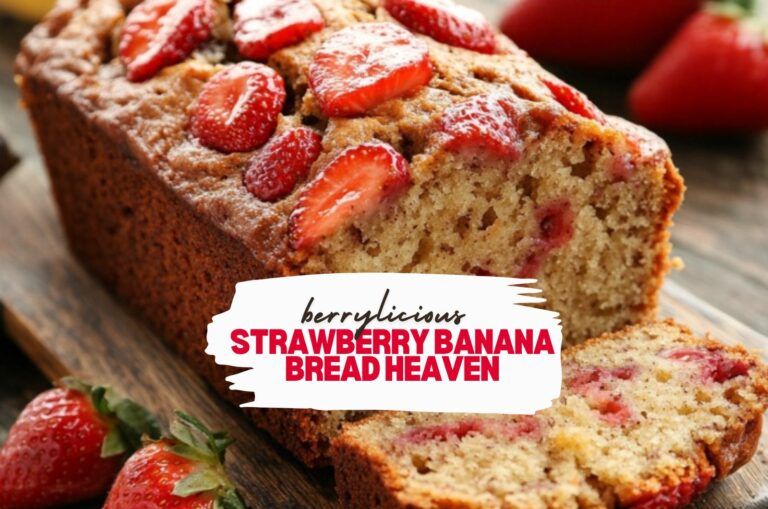 strawberry banana bread
