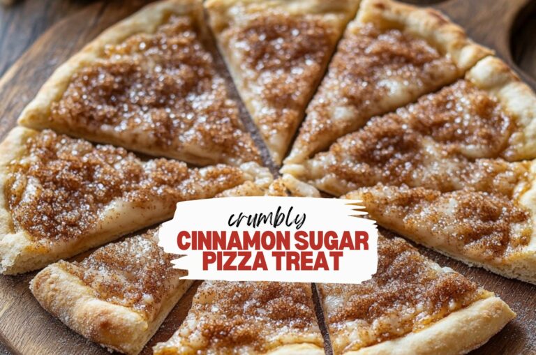 Cinnamon Sugar Pizza