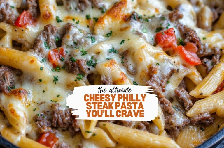 Philly Cheese Steak Pasta