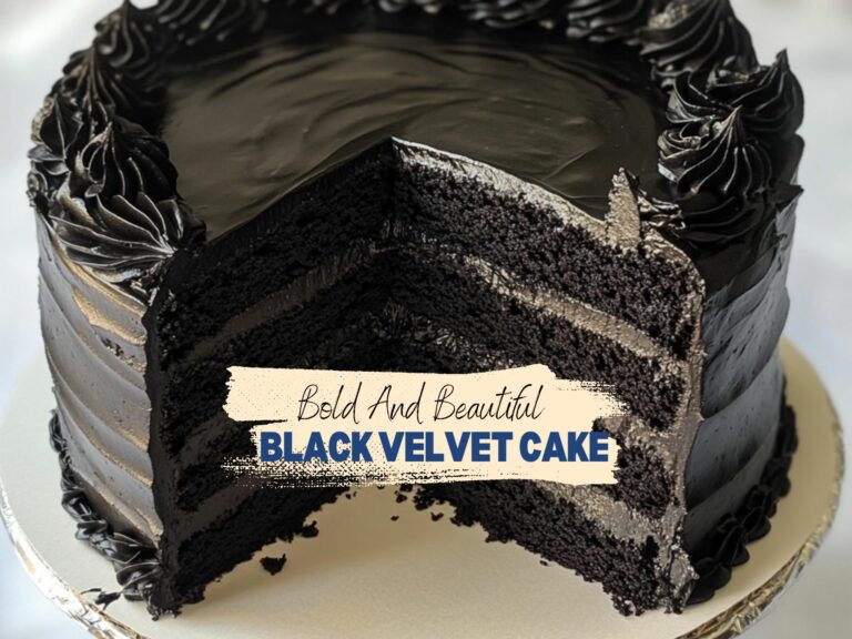 Irresistibly Amazing Black Velvet Cake