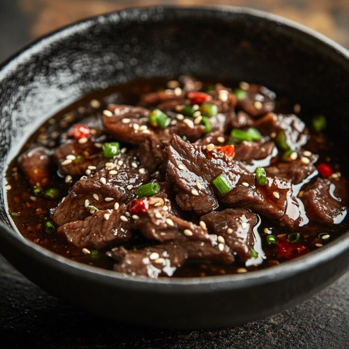 Just served bulgogi beef