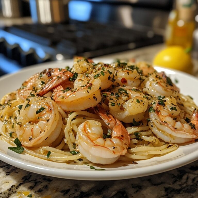 Garlic Butter Shrimp Scampi Perfection