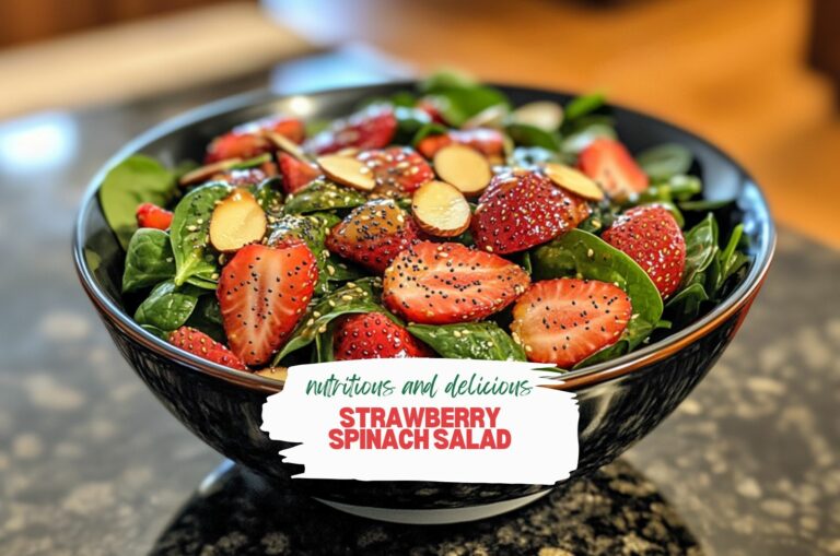 Strawberry Spinach Salad