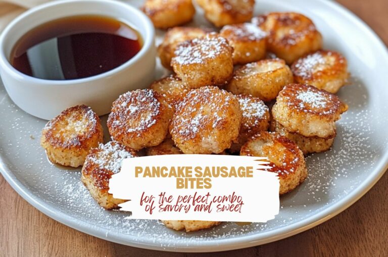 Pancake Sausage Bites