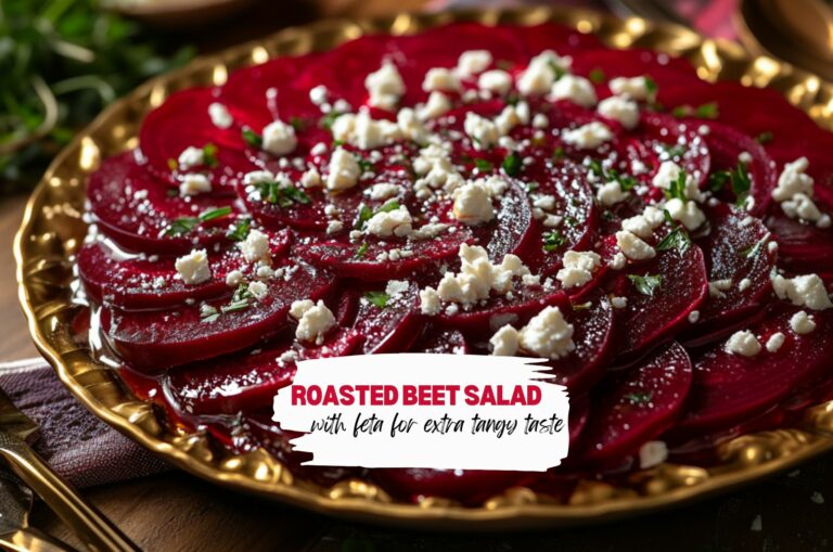Roasted Beet Salad With Feta