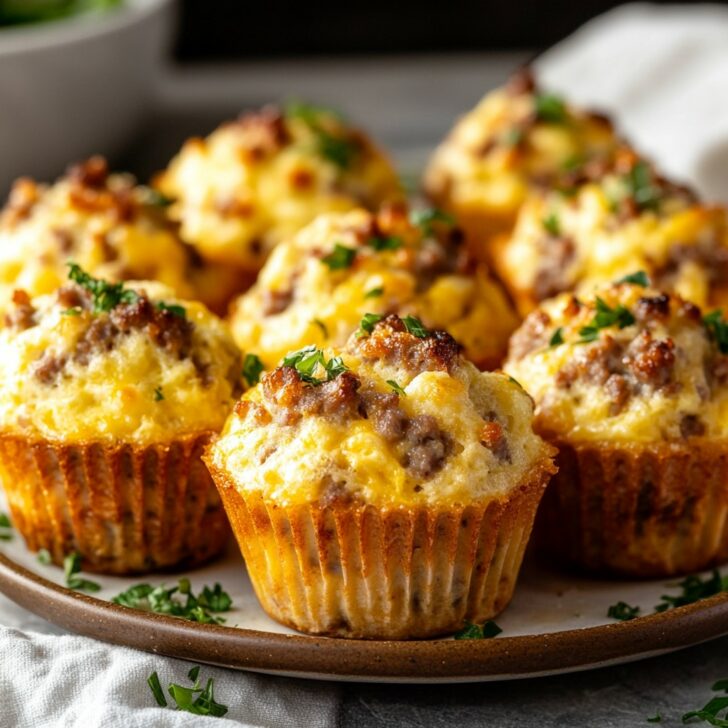 Quick And Easy Sausage Breakfast Muffins