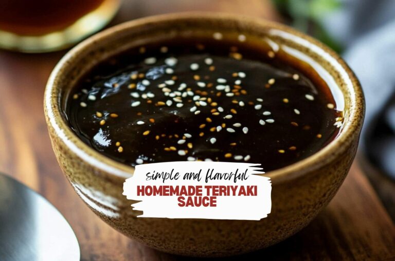 Homemade Teriyaki Sauce